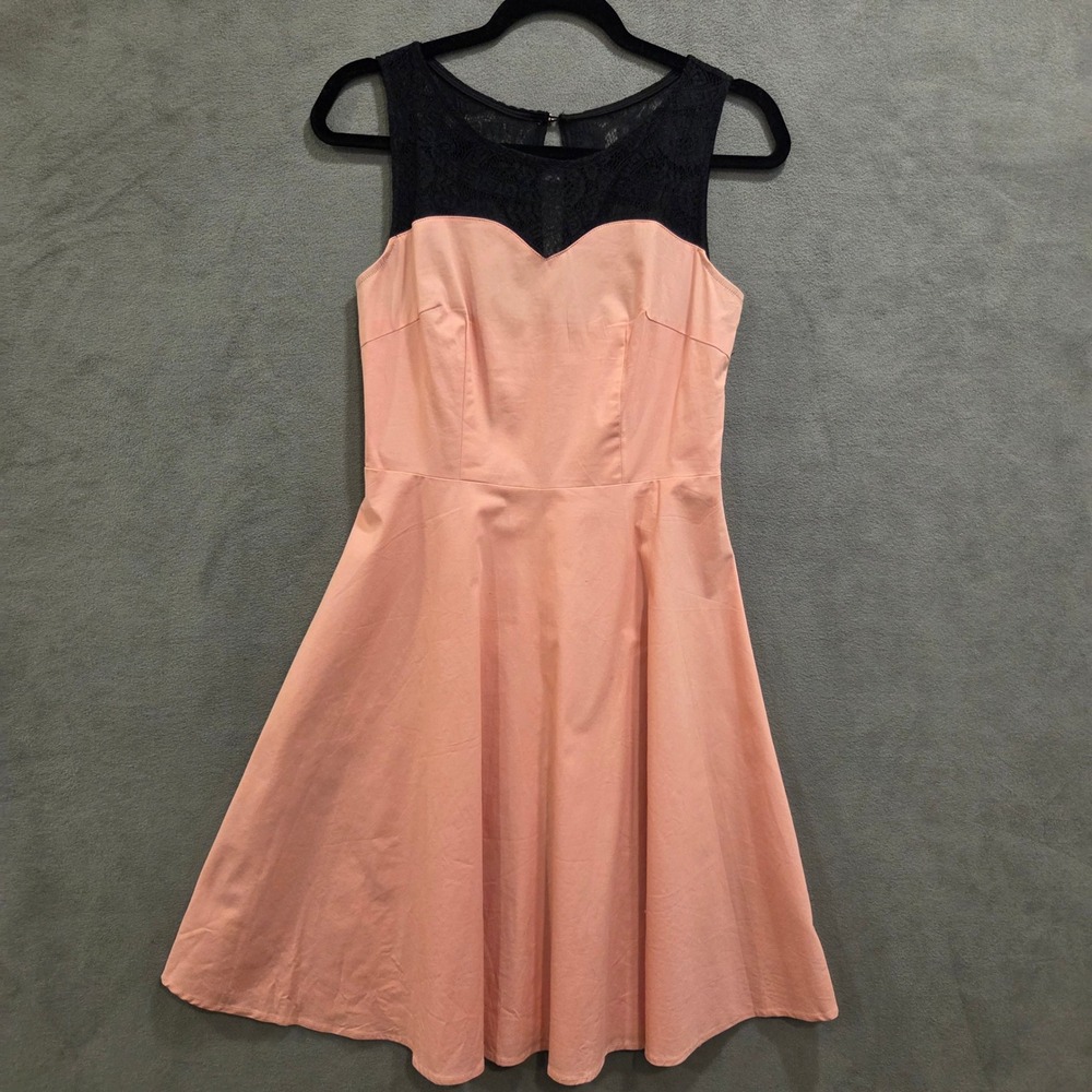 Bbonlinedress Fit and‎ Flare Dress Women Size M Lace Retro Rockabilly Pinup